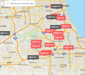 The stereotypical danger zones are bound more or less by the 294 